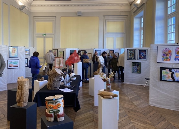 L’exposition à l’Hôtel de Ville 