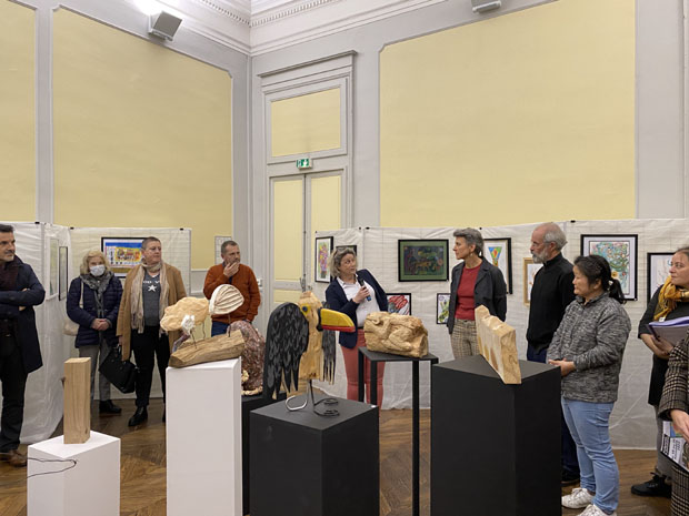 L’exposition à l’Hôtel de Ville 