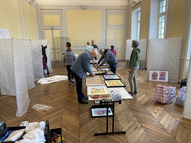 L’exposition à l’Hôtel de Ville 