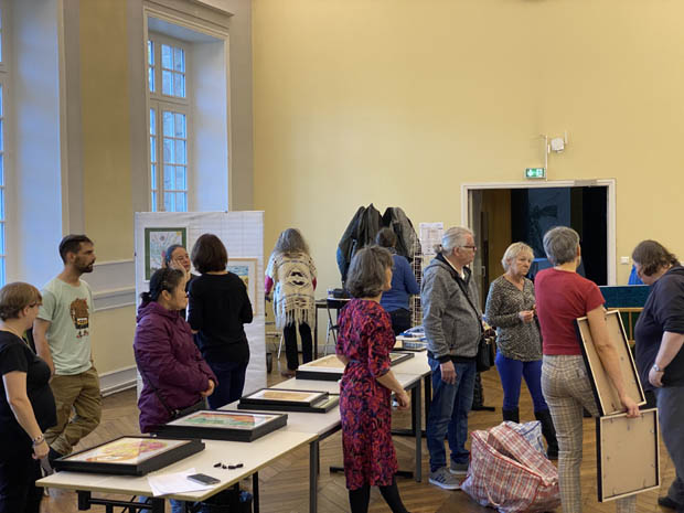 L’exposition à l’Hôtel de Ville 