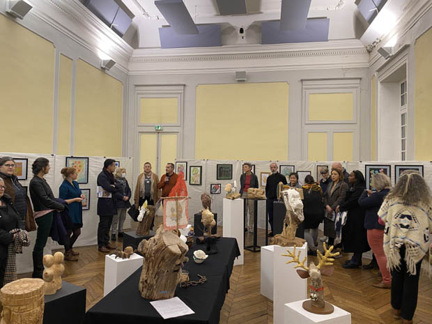 L’exposition à l’Hôtel de Ville 