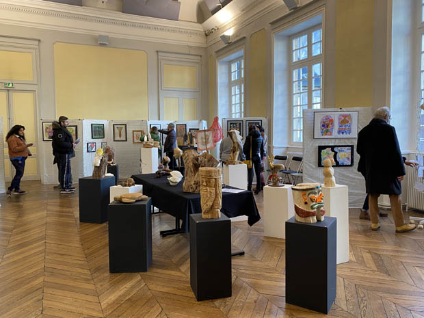 L’exposition à l’Hôtel de Ville 