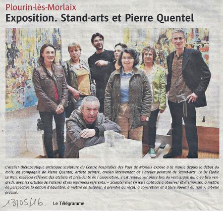 EXPOSITION Atelier SCULPTURE et Pierre QUENTEL