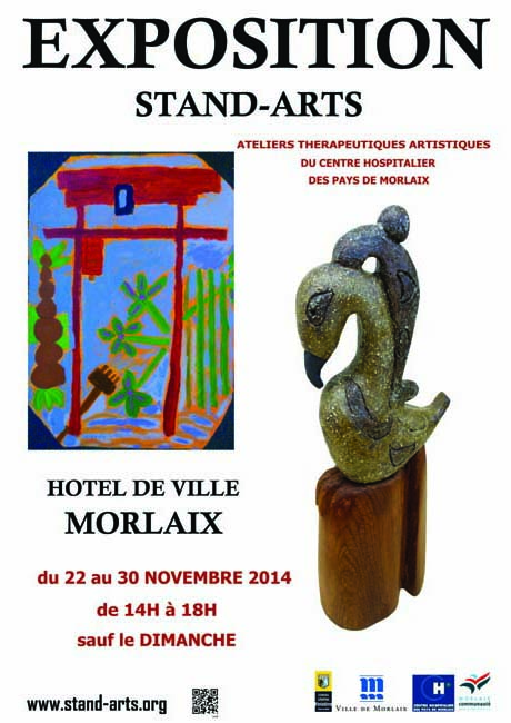 Exposition de Peintures &amp; Sculptures à l’Hotel de Ville de Morlaix 2014