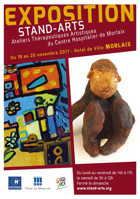 EXPO PEINTURE et SCULPTURE à la Mairie de Morlaix 2017