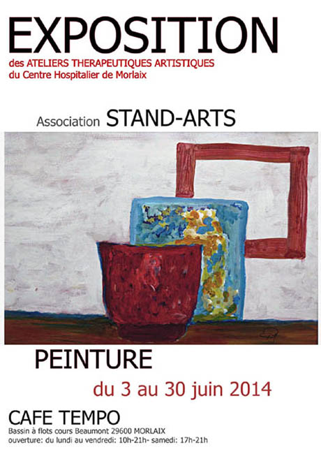 Exposition de l’Atelier Peinture au Café Tempo 2014